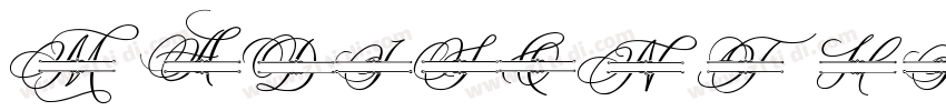 MadisonThin Bold字体转换